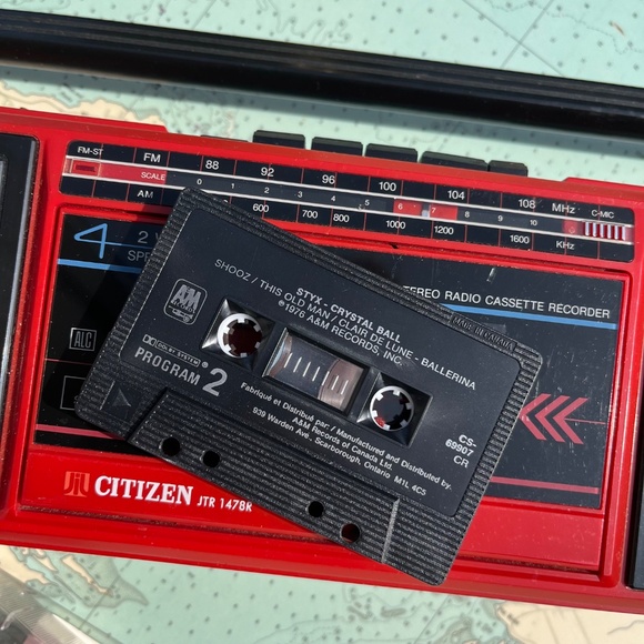 Vintage 1976 Styx Crystal Ball Cassette Tape - Picture 4 of 4